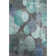 Premium Machine Washable Cerrito AMF556 Teal Rug