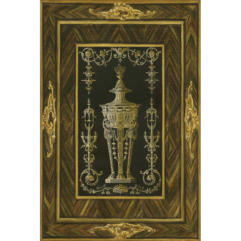 Inlay Study II - Wrapped Canvas Print, 46cm H x 30cm W x 3.8cm D