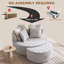 Canapé rembourré rond surdimensionné sans dossier-97120712