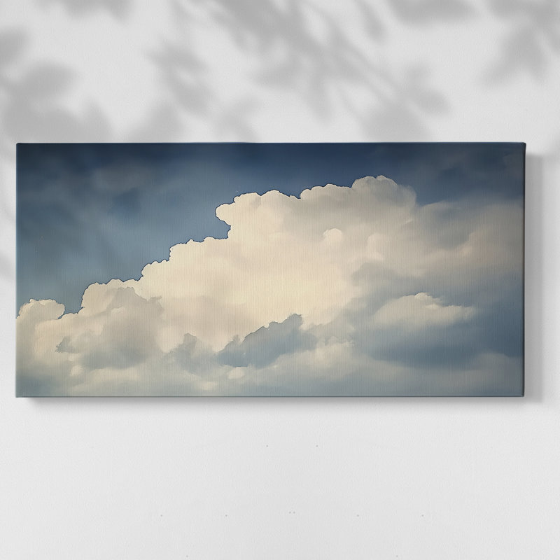 Série paysage - XCI - Toile tendue avec châssis encadré - Prêt à être accroché, H 17 po x l 33 po, Doré
