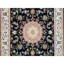 Tapis de couloir bleu en laine New Age 2 pi 8 po x 19 pi 2 po Rhowyn
