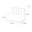 Banc de rangement Simple Leisure-100709526