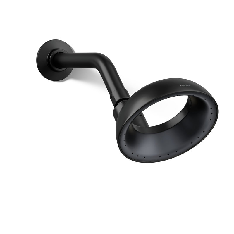 Statement Ves Single-Function Showerhead 1.5 Gpm, Matte Black