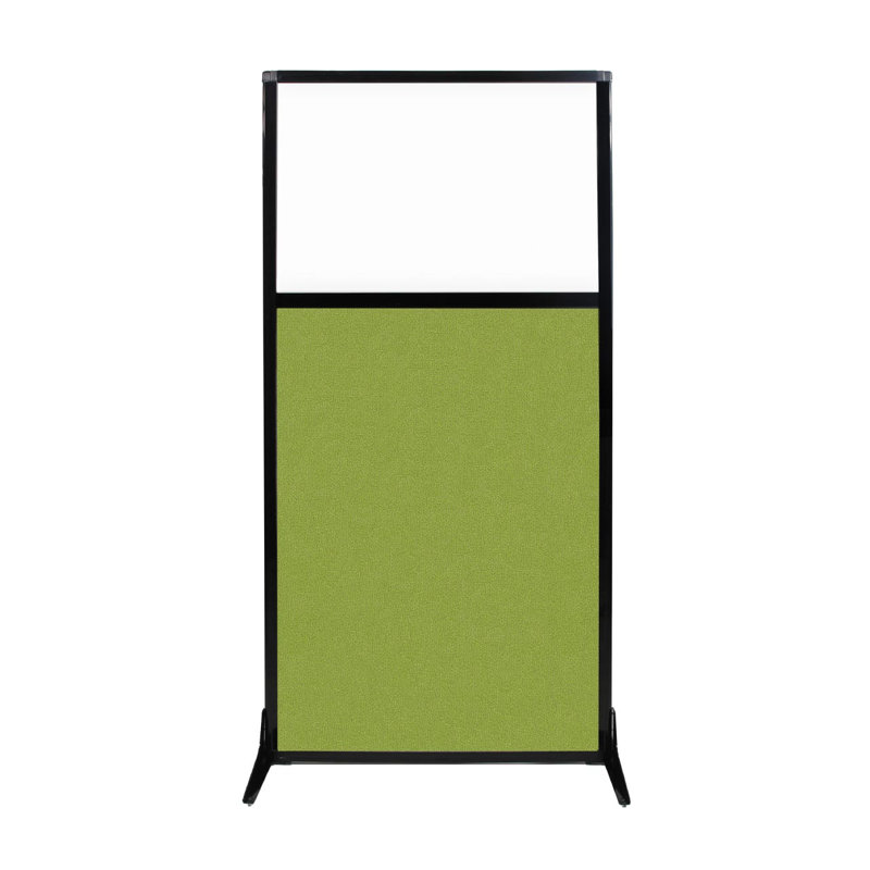 Paravent autoportant, H 70 po x l 33 po, Vert lime