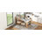 59.5" Kitchen Island with Extendable Dining Table-1821479509