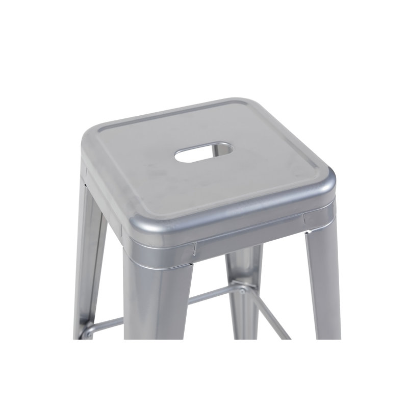 Tabouret à hauteur de comptoir 30 pouces, Light Gray, 4, 30