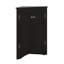 Armoire de rangement triangulaire pour salle de bain avec tablettes réglables, armoire de sol autoportante moderne-114229553