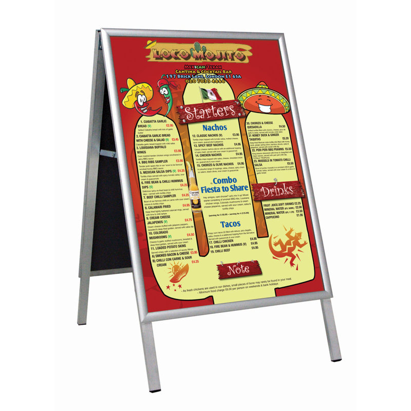 Busygrip Indoor A Frame, 70 cm H x 50 cm W