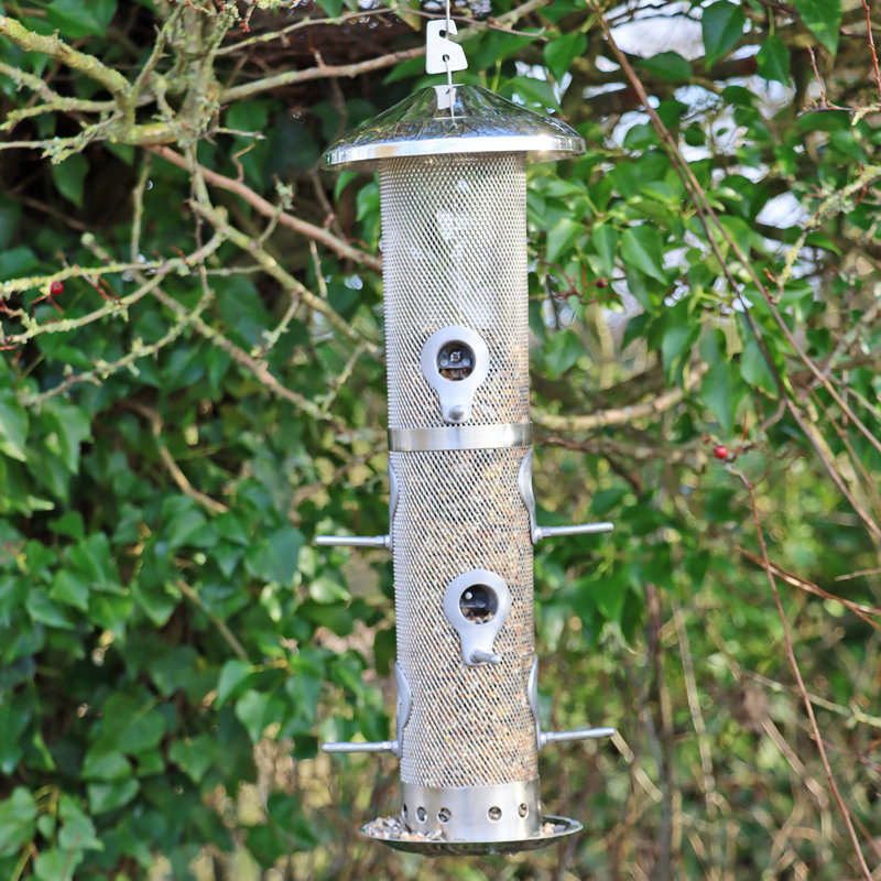 Casidy Hanging Tube Bird Feeder