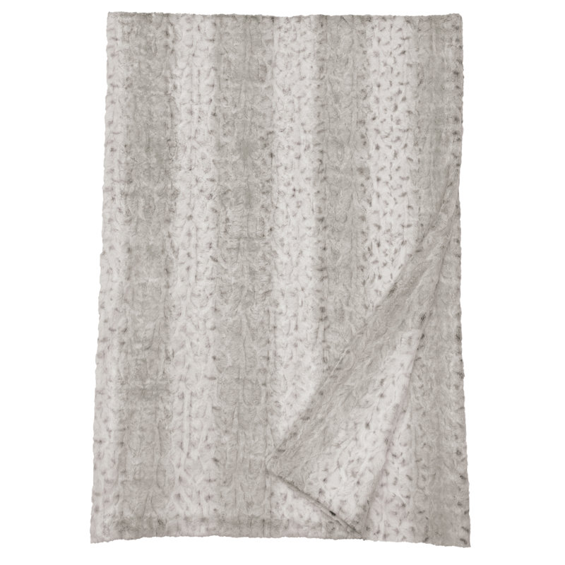 Jeté Wooded River Pearl Leopard - 54 / 60x72