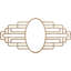 Médaillon de plafond en bois d'aulne Elizabeth-63411719-63411709