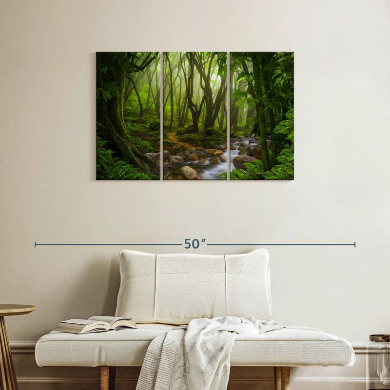 Alvord - forêt tropicale mystique, H 24 po x l 38 po