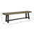 Acacia Outdoor Bench,Sandblast, set of 2pcs