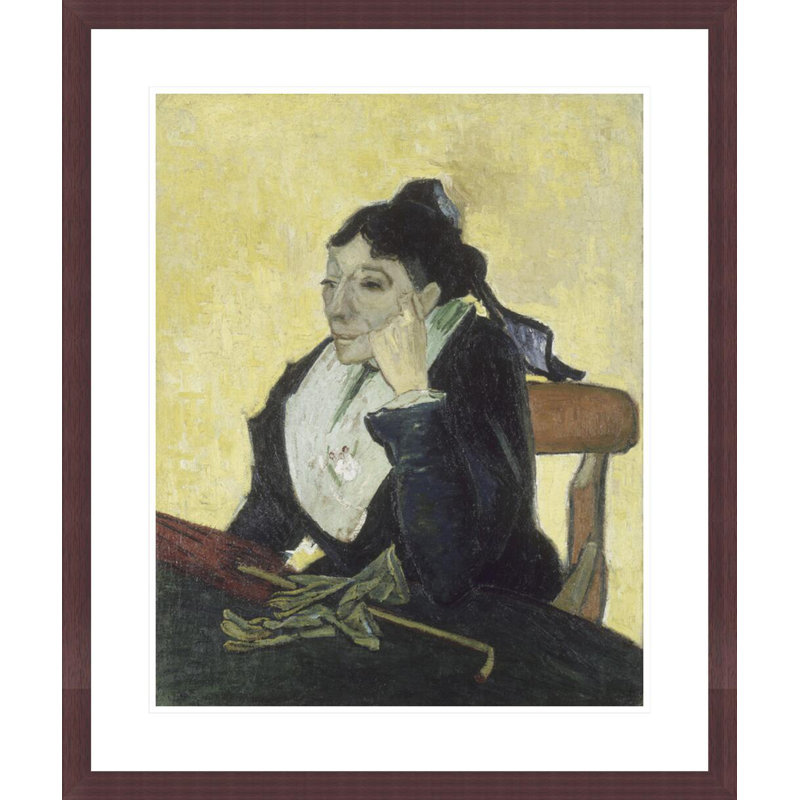 «The Arlesienne» par Vincent van Gogh, impression giclée encadrée, H 27,85 po x l 23,5 po