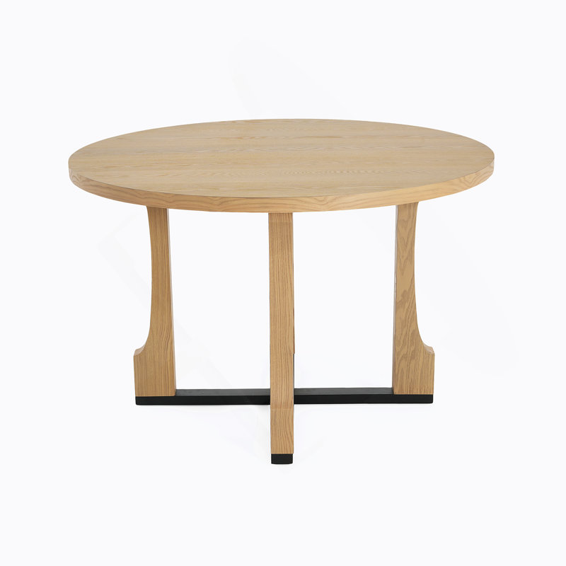 Table de salle à manger 48 ", Bois de frêne naturel