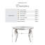 Weissport Round Glass Top Dining Table