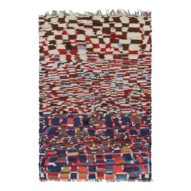 One-of-a-Kind 5'2"x7'8" Hand Knotted Area Rug