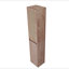 Armoire latérale de salle de bain 12 po, portes à fermeture douce, montage flottant, 00512IMO-00112IMO (KD-Packing)