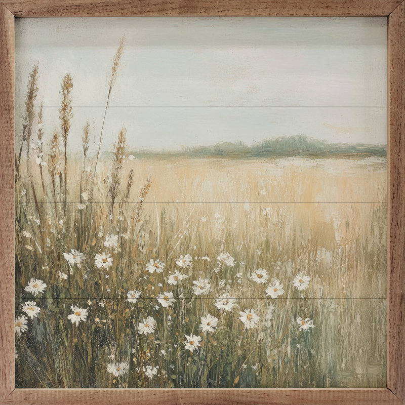 Daisy Dream par Petals Prints Design, H 24 po x l 24 po