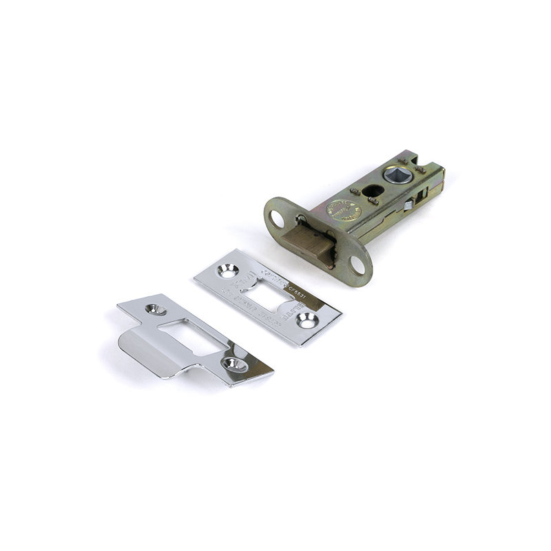 Polished Nickel 3" Heavy Duty Latch, Polished Chrome