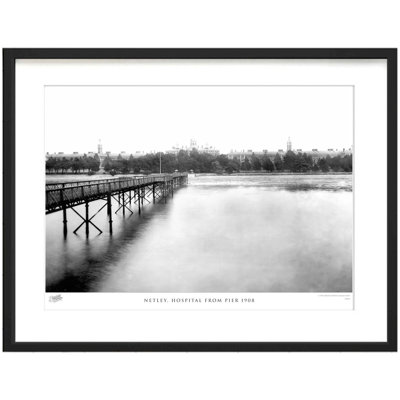 Netley, Hospital From Pier 1908 by Francis Frith - Single Picture Frame Print