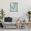 "Modern Splatter Palms", art mural sur toile flottante par June Erica Vess-1087236188-1087236190