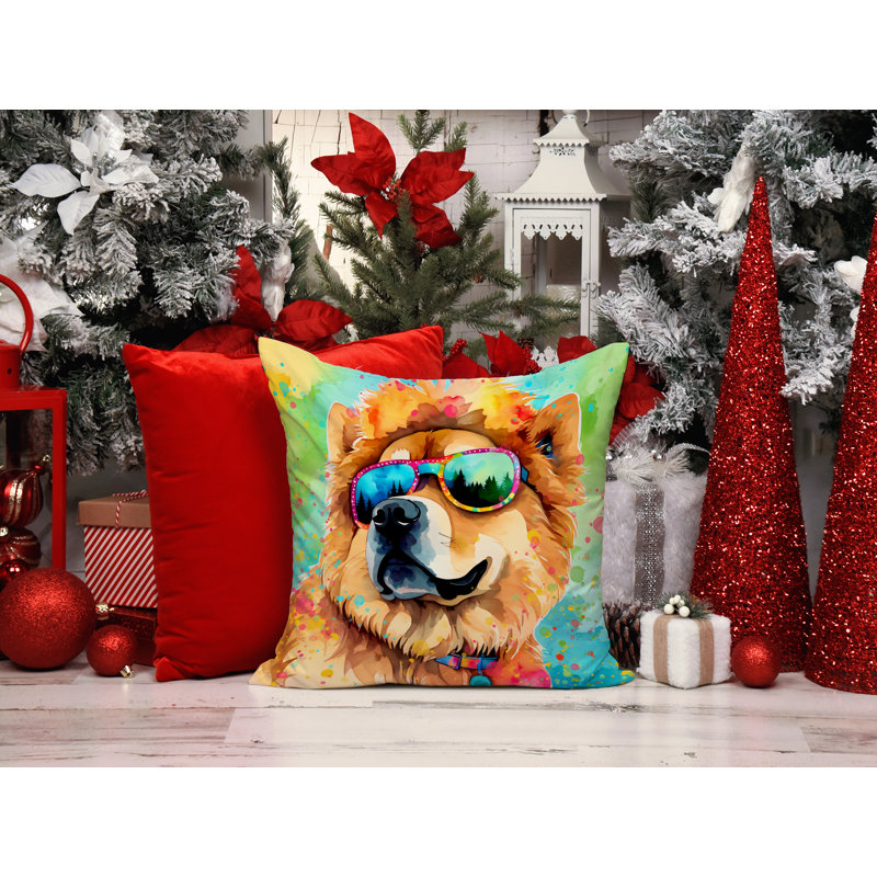  Coussin décoratif intérieur / extérieur en polyester Autre / Sans motif, 18 po x 18 po