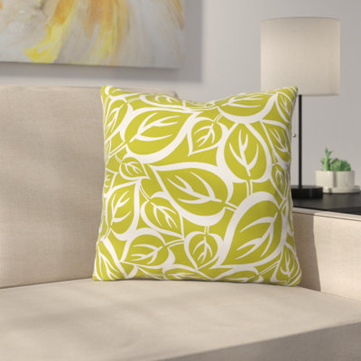 Coussin décoratif feuillage de chute