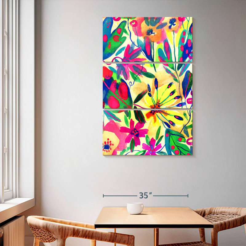 Vibrant Sun, 65" H x 42" W