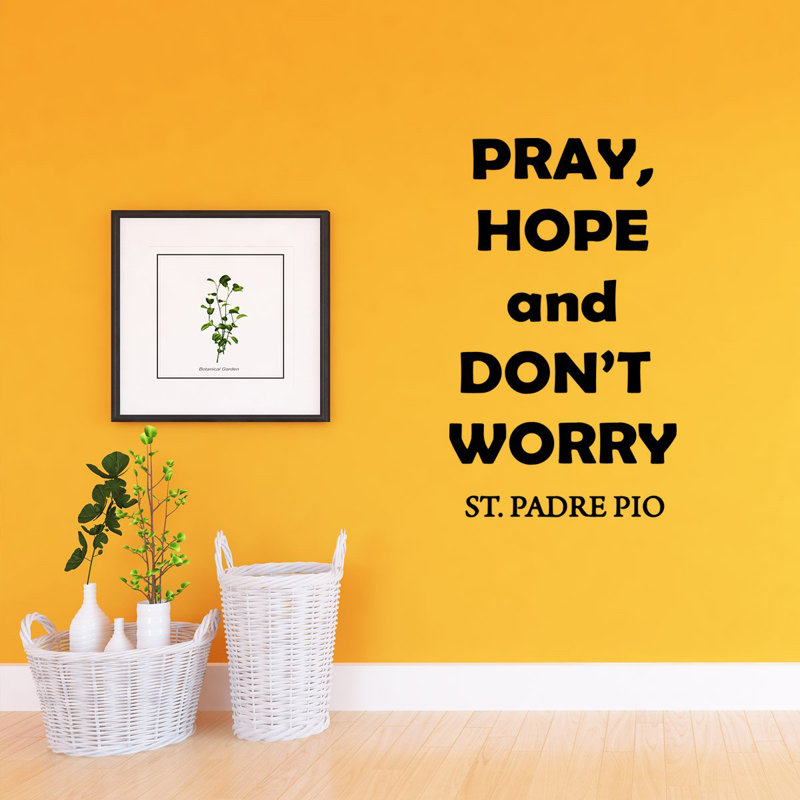Drew Text & Numbers Wall Decal, 37" x 21"