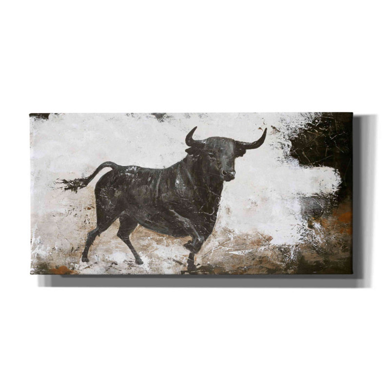 Bull par Design Fabrikken, impression sur toile tendue