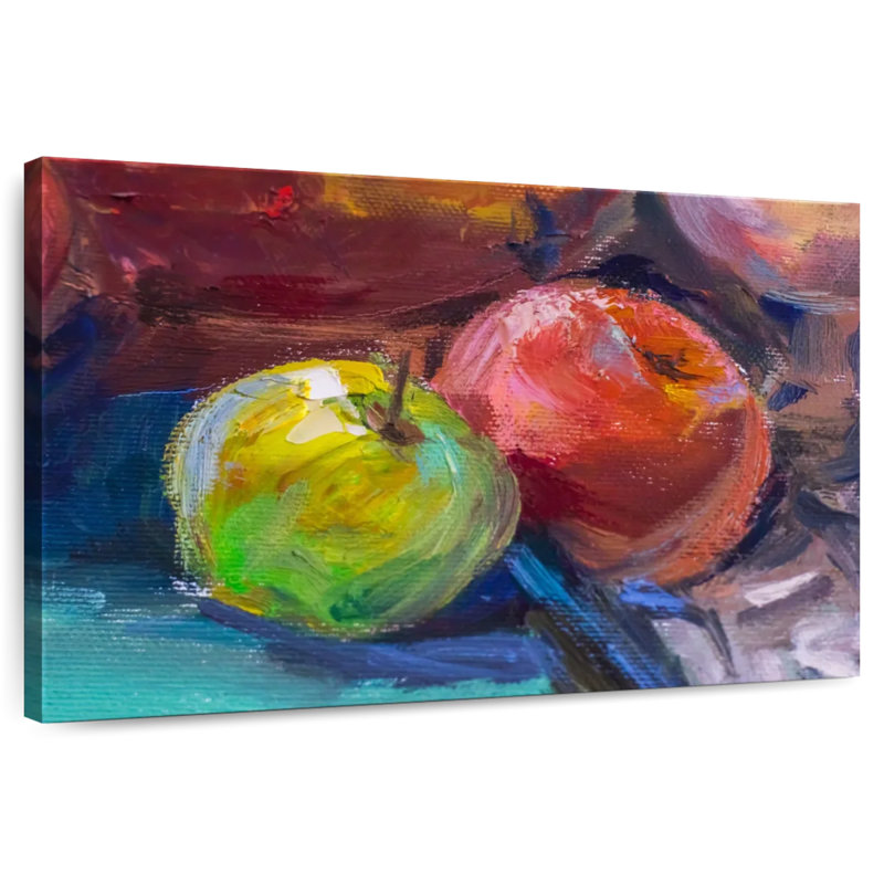Yarlin Apples Still Life, 8" H x 12" W