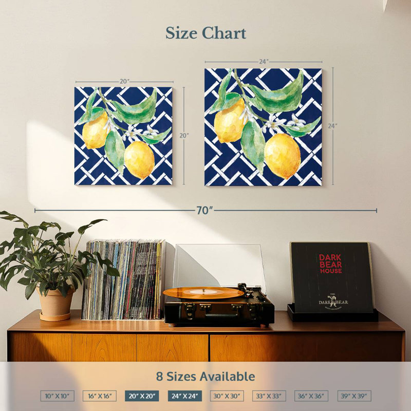Yarlin Everyday Chinoiserie Lemons I