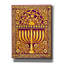 "The Holiday Aisle®" Hanukah Menorah On Magenta "par Andrea Strongwater, art mural sur toile-539731875