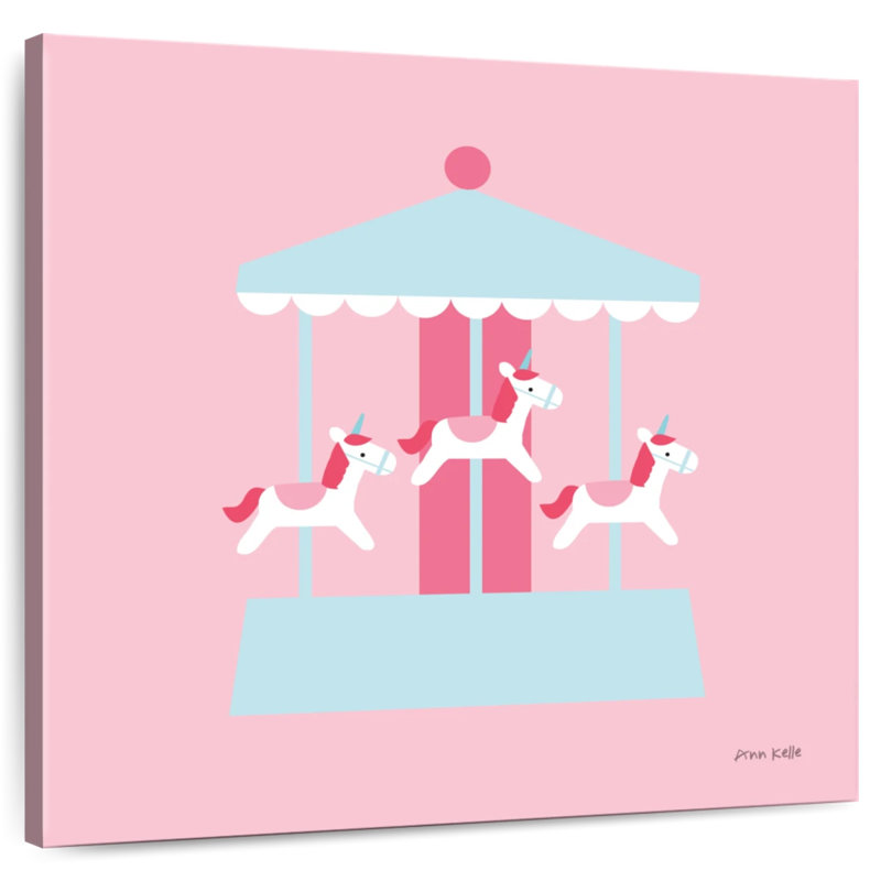 Ashelle Pastel Merry-Go-Round, 36" H x 36" W
