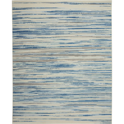 Tapis bleu Sheron