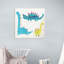 « dino trio », peinture sur toile tendue-1496436081