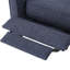Fauteuil inclinable manuel capitonné à boutons-1752336898