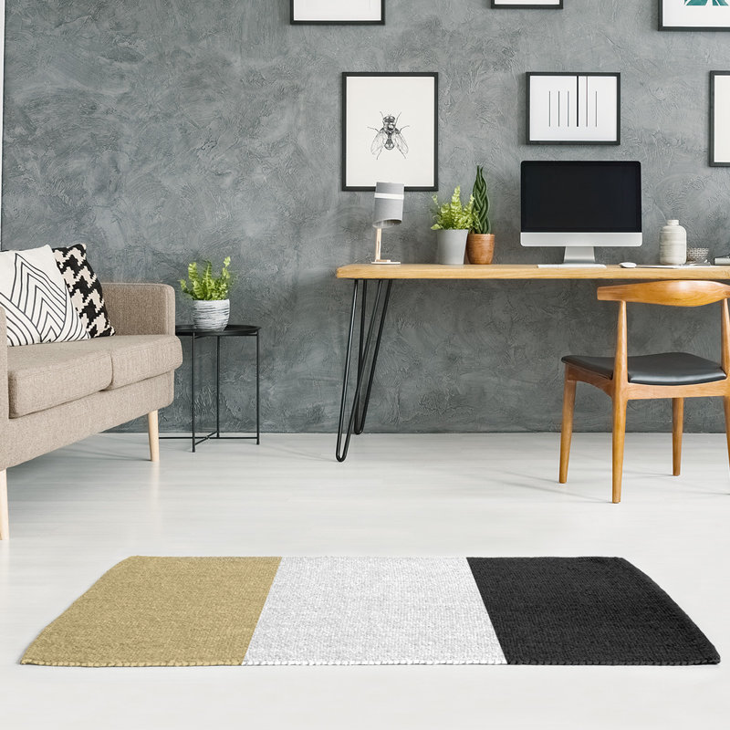 Chenille Indoor Rug, Rectangle 4' x 6'
