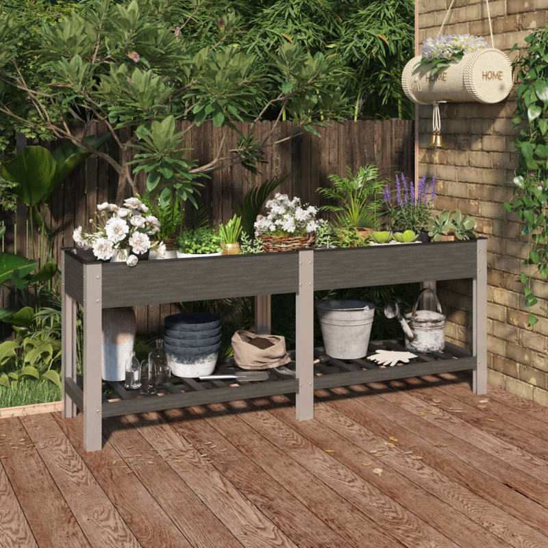 Arbaj Raised Garden Bed, 75cm H x 50cm W x 200cm D