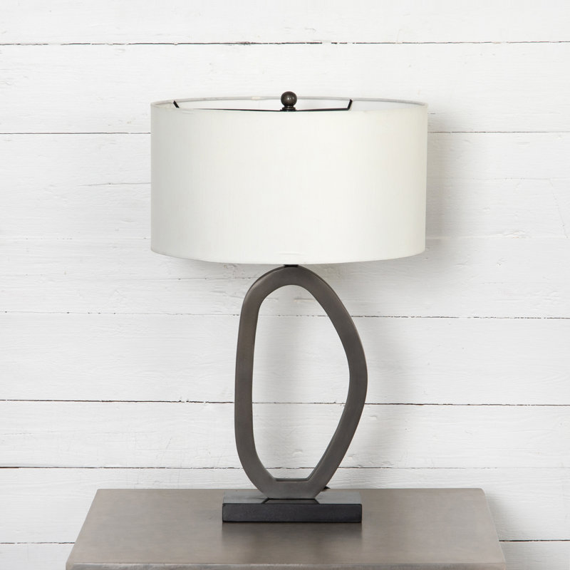 Lampe de table 24 po Belcara, Noir
