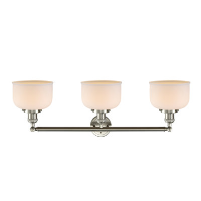 Bell - 3 Light 32" Bath Vanity Light
