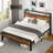 Bookcase Storage Bed-98975038-98975037