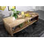 Pure Acacia Solid Wood Solid Wood Frame Coffee Table-47567697-47567699