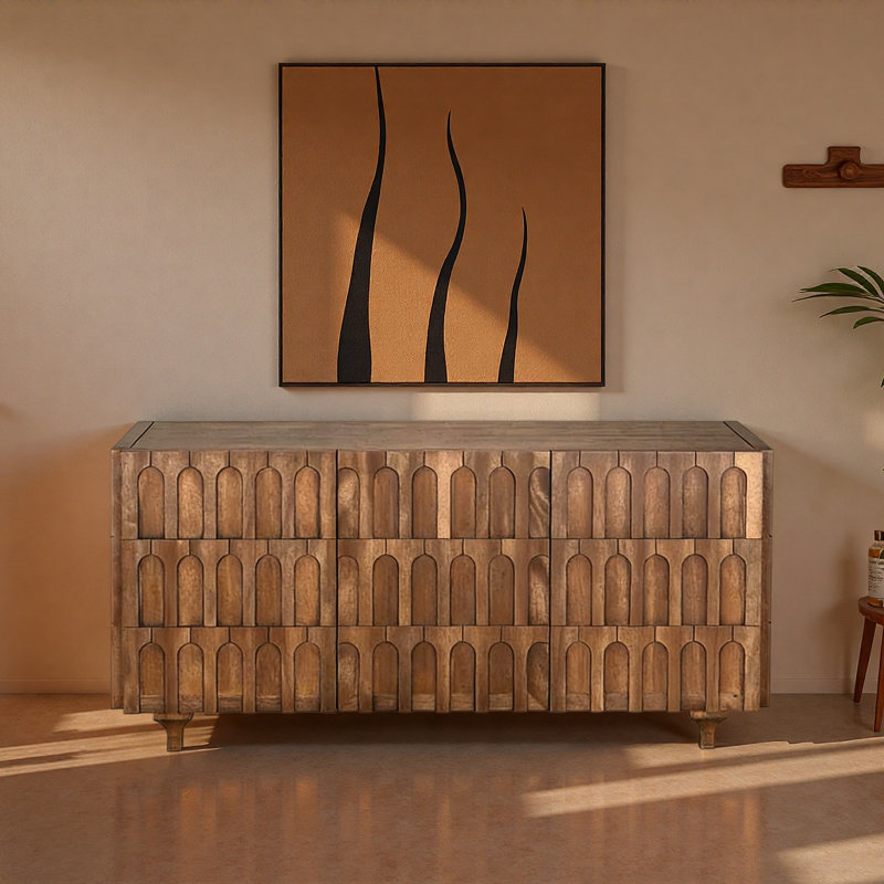 Large-Capacity Multi-Functional Sideboard