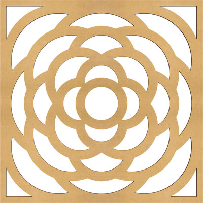 Edinburg Decorative Fretwork Wood Wall Panels