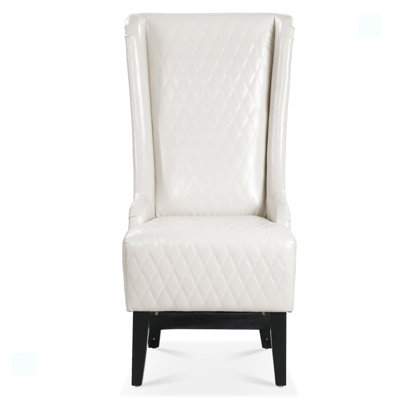 High-Back Velvet Accent Chair, Modern Side Chair for Living Room, Bedroom