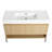 Bathroom Vanity Combo with Single Resin Sink