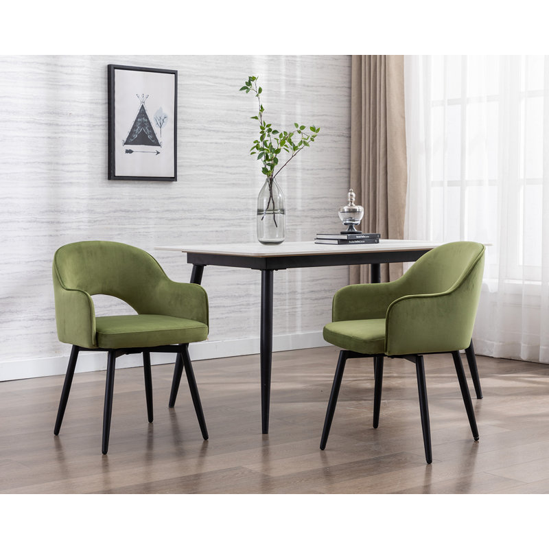 EWX19027DC 47cm H Side Chair, Green