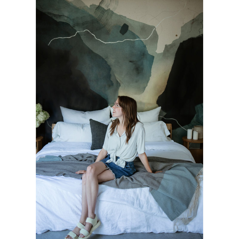 Abstract Wallpaper by Victoria Rose Park, Non-Pasted